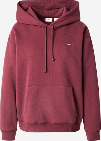Bluză de molton 'Everyday' de la LEVI'S ® pe roșu: față