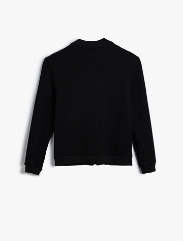 Koton Sweatvest in Zwart