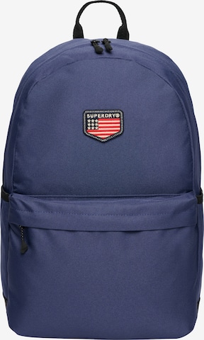 Superdry Rugzak 'Montana' in Blauw: voorkant