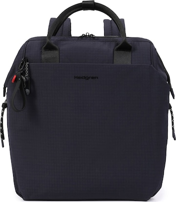 Hedgren - Mochila ' ORIZURU 18,9L ' em azul: frente