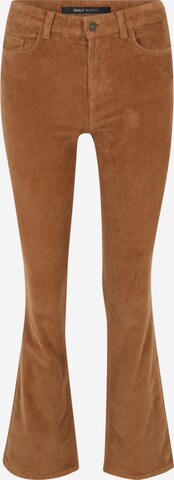 Only Petite Boot cut Trousers in Brown: front