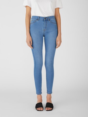 OBJECT Skinny Jeans 'Sophie' i blå: forside