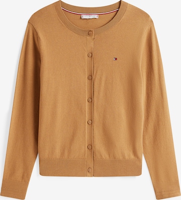 TOMMY HILFIGER Kampsun, värv pruun: eest vaates