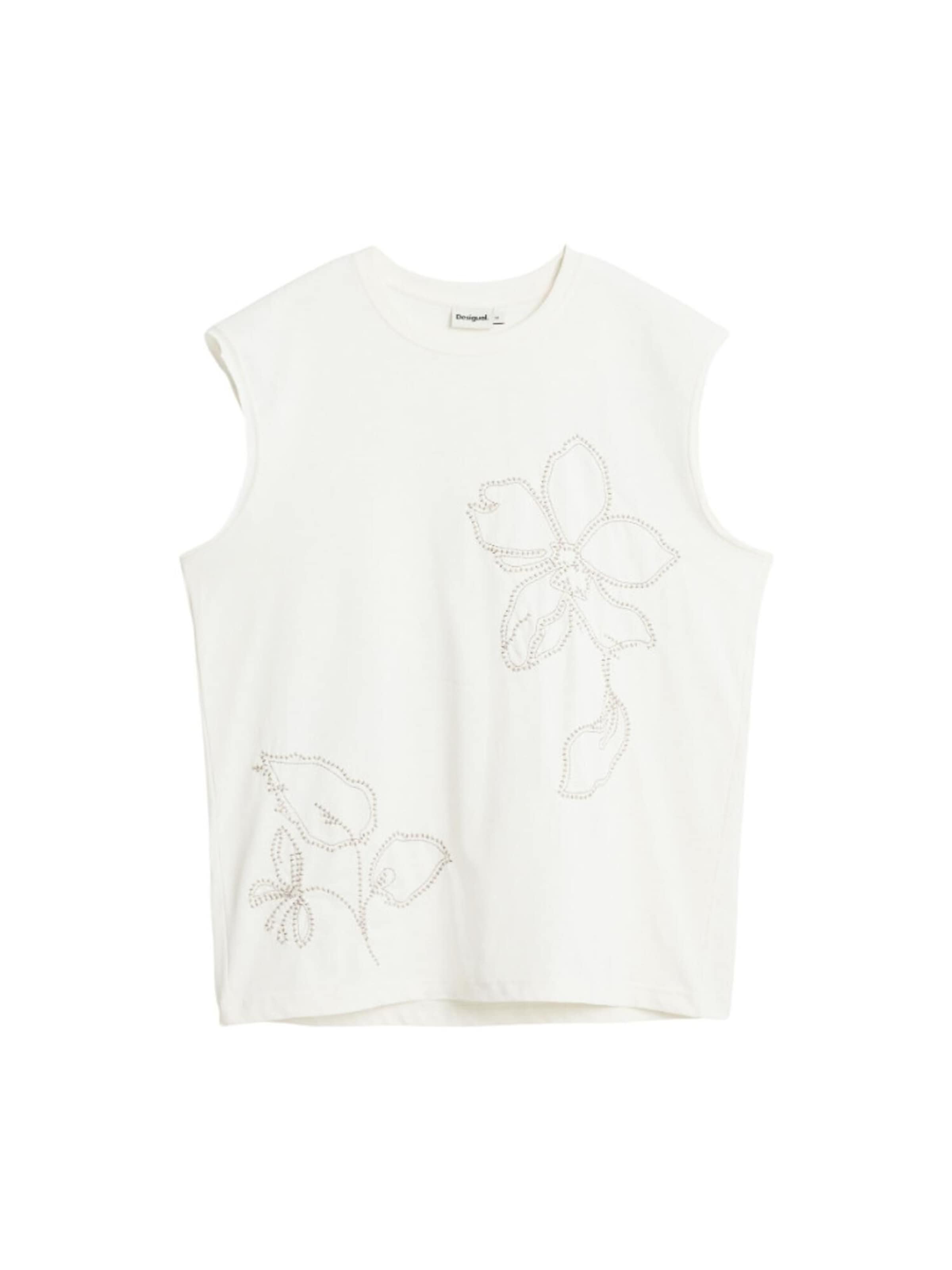 Desigual Shirt in Wit: voorkant