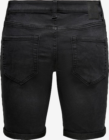 Only & Sons Slimfit Jeans 'Ply Life' in Schwarz