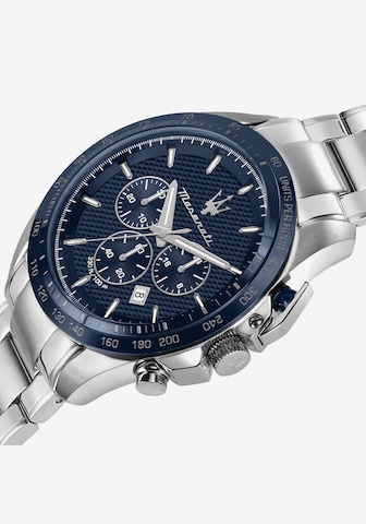 Maserati Analógové hodinky 'Traguardo' - strieborná