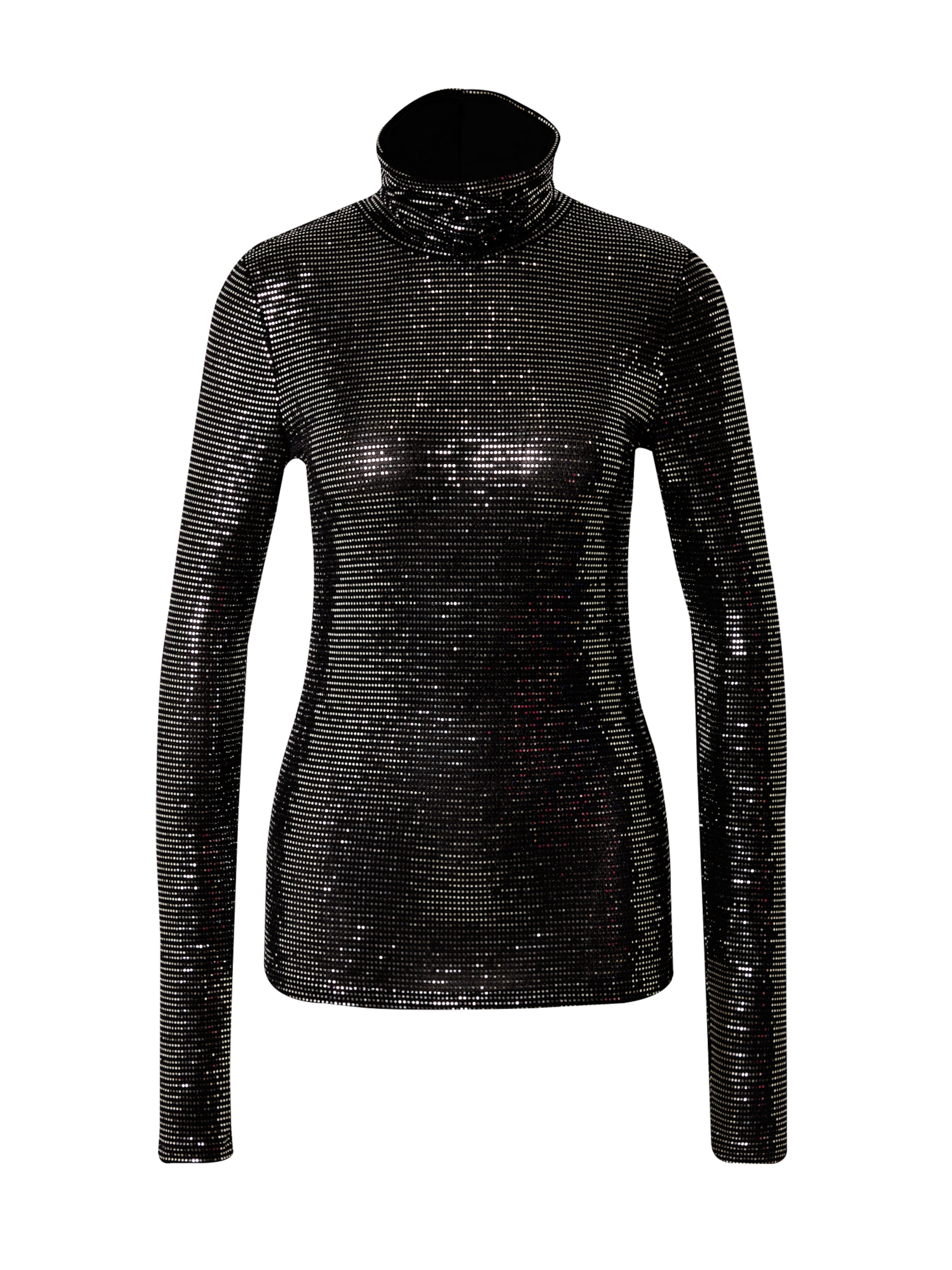 melns Essentiel Antwerp T-Krekls 'ENECK': no priekšpuses