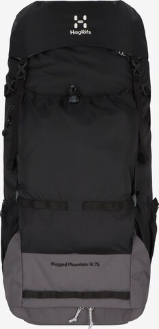 Haglöfs Sports Backpack 'Rugged' in Black: front