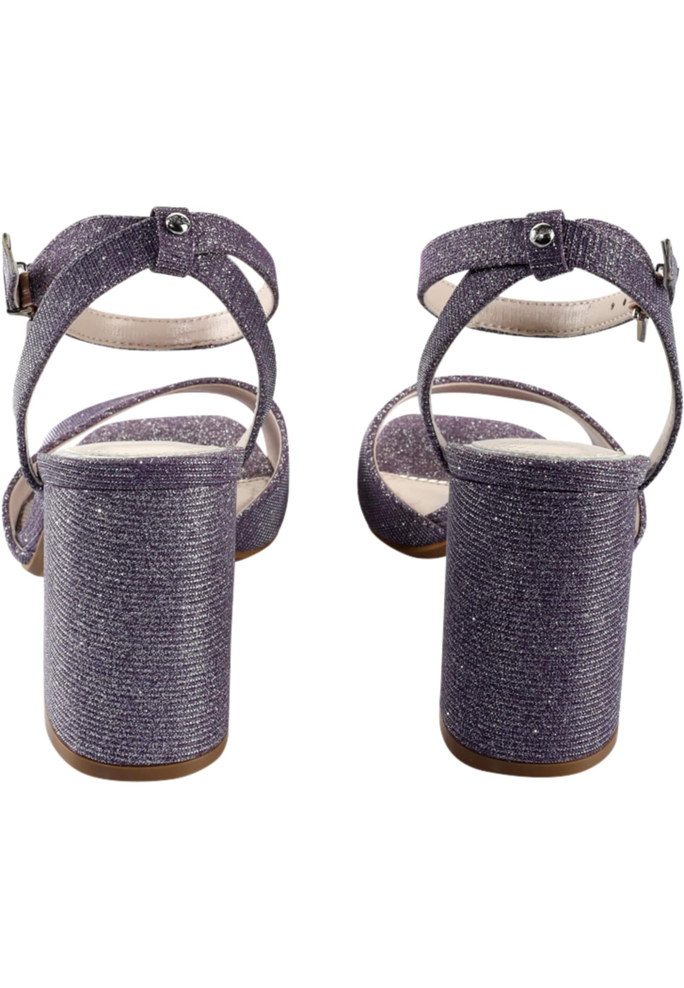 BUFFALO Sandal 'Charlotte Neat' in Purple