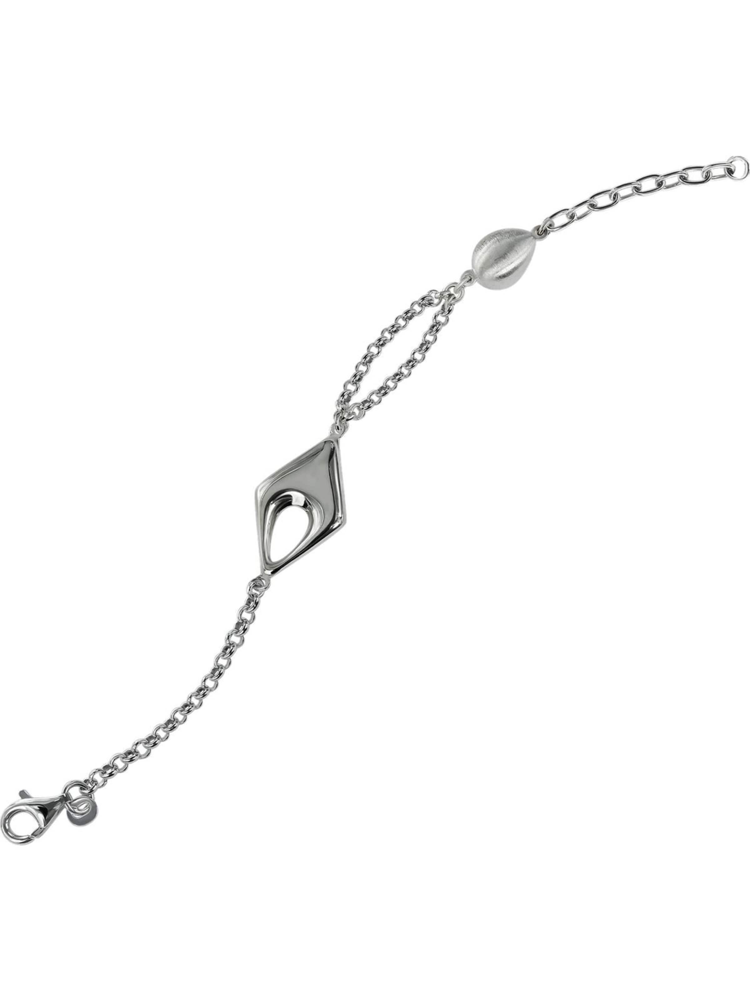 Balia - Pulsera en plata: frente