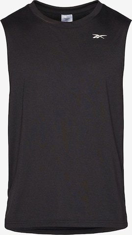 T-Shirt fonctionnel 'BARKLEY EASY FIT' Reebok en noir : devant