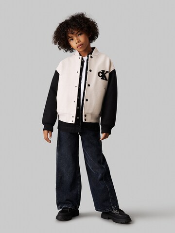Calvin Klein Jeans - Casaco meia-estação 'HEATHER' em bege