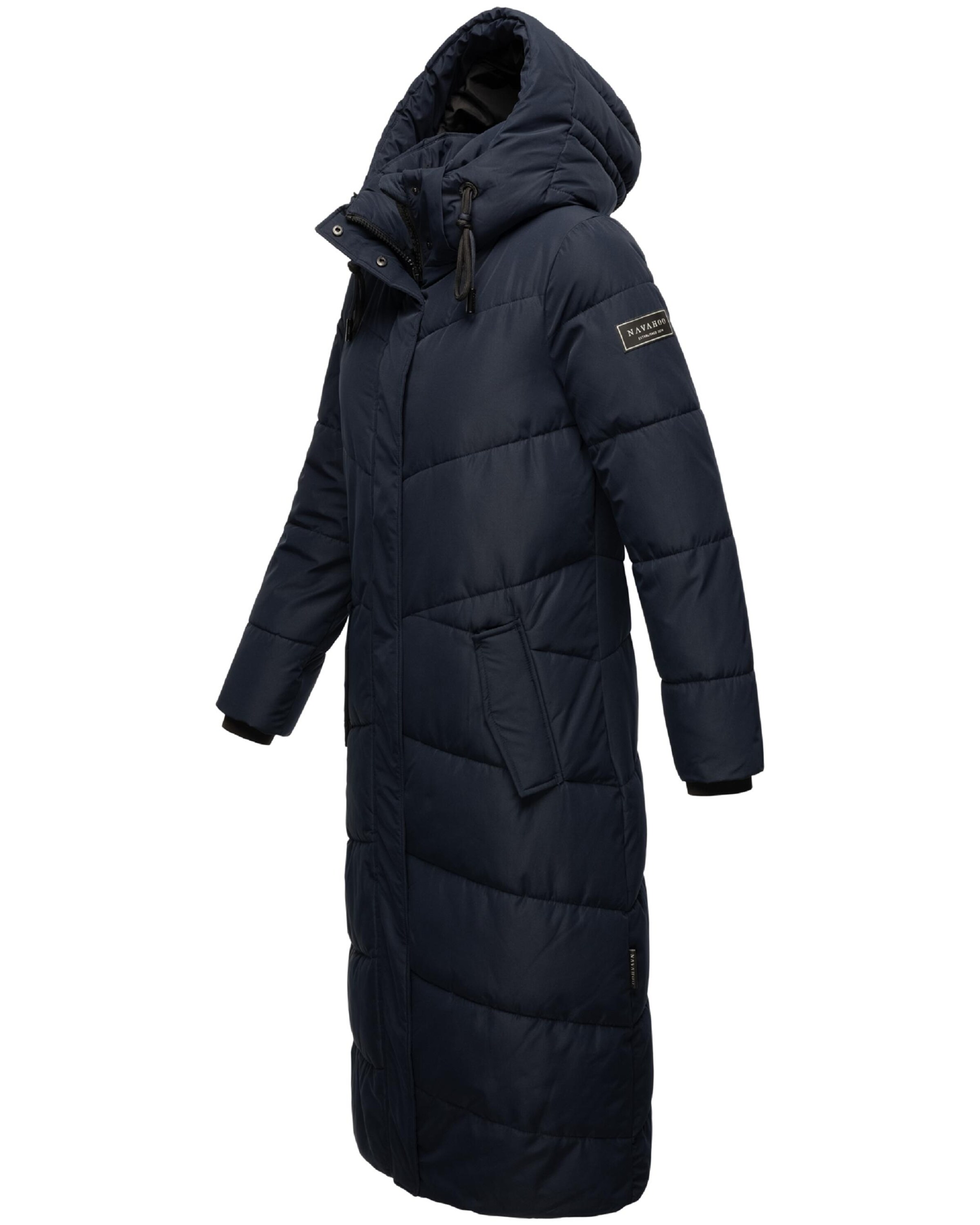 NAVAHOO Winter coat 'Hingucker XIV' in Blue