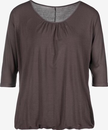 LASCANA Shirt in Brown