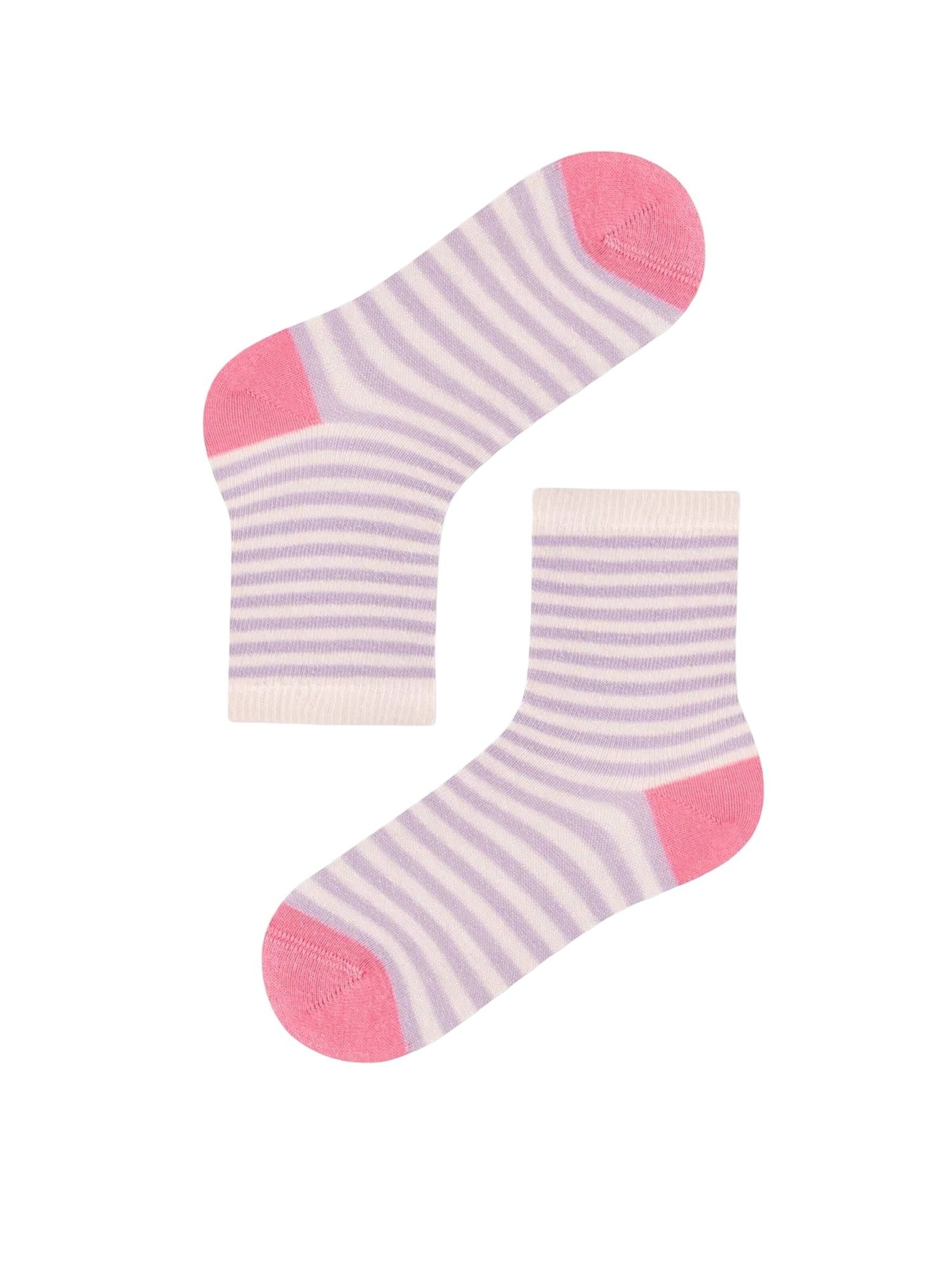 Penti Sokken 'PENTI Mädchen Unicorn Carousel Baumwoll-Doppel-Sneakersocken' in Gemengde kleuren
