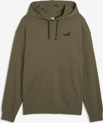 Sweat-shirt 'Essentials No.1' PUMA en vert : devant