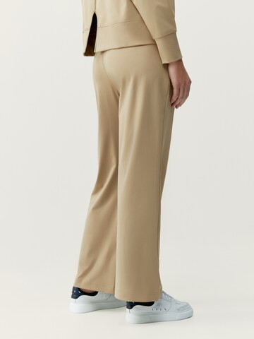 évasé Pantalon de sport ' Audrey ' Born Living Yoga en beige