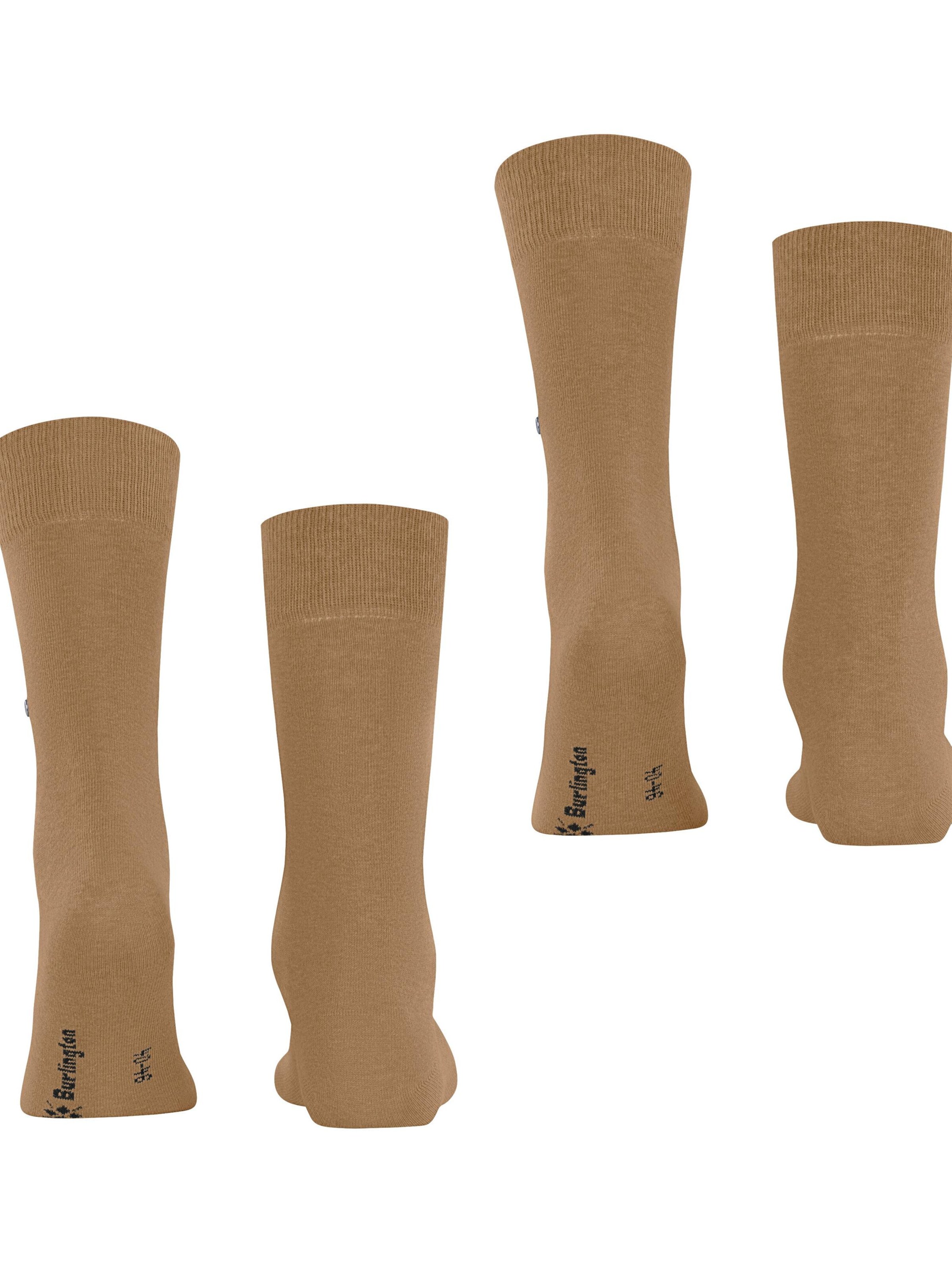 BURLINGTON Socks 'Everyday 2-Pack' in Brown