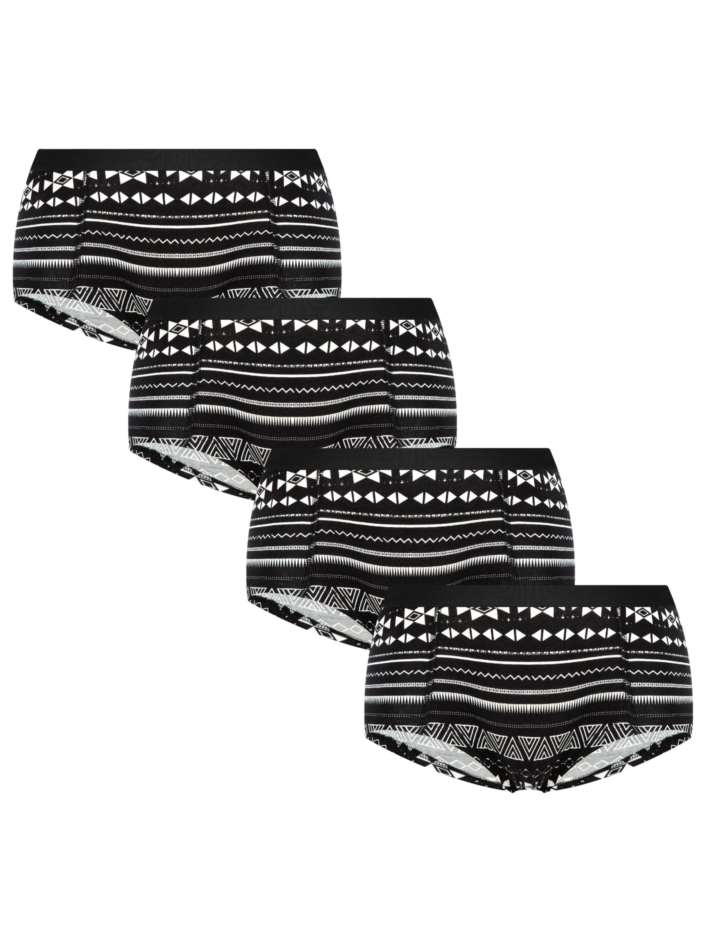 Albero Natur Boyshorts in Black: front