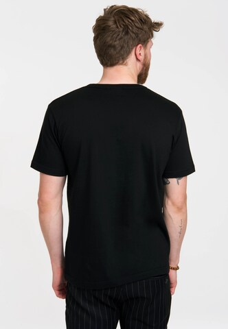 LOGOSHIRT Shirt 'C-3PO' in Black