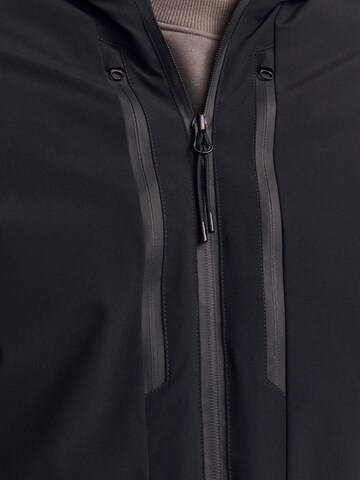 JACK & JONES Tussenparka 'JCOCharlie' in Zwart