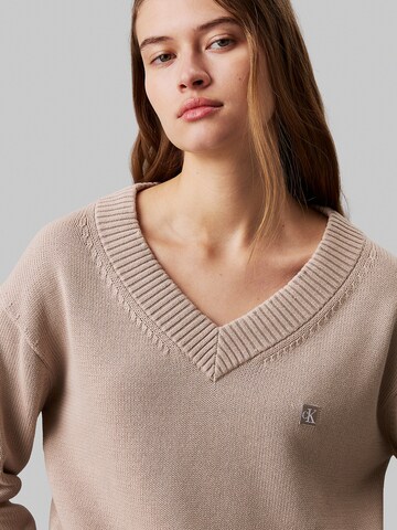 Pull-over Calvin Klein Jeans en rose