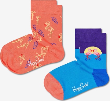 Happy Socks Socken 'Flamingo' in Mischfarben: predná strana