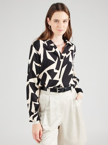 Key Largo Blouse 'WB SHAPE' in Zwart: voorkant