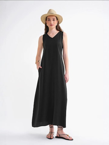 MixRay Kleid 'Maxi'‌‌‌ in Braun