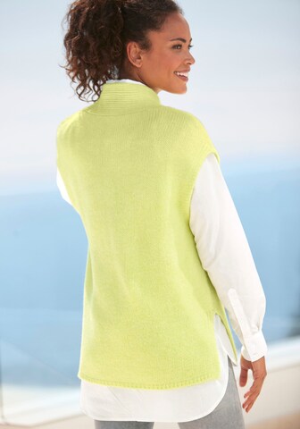 LASCANA Pullover in Gelb