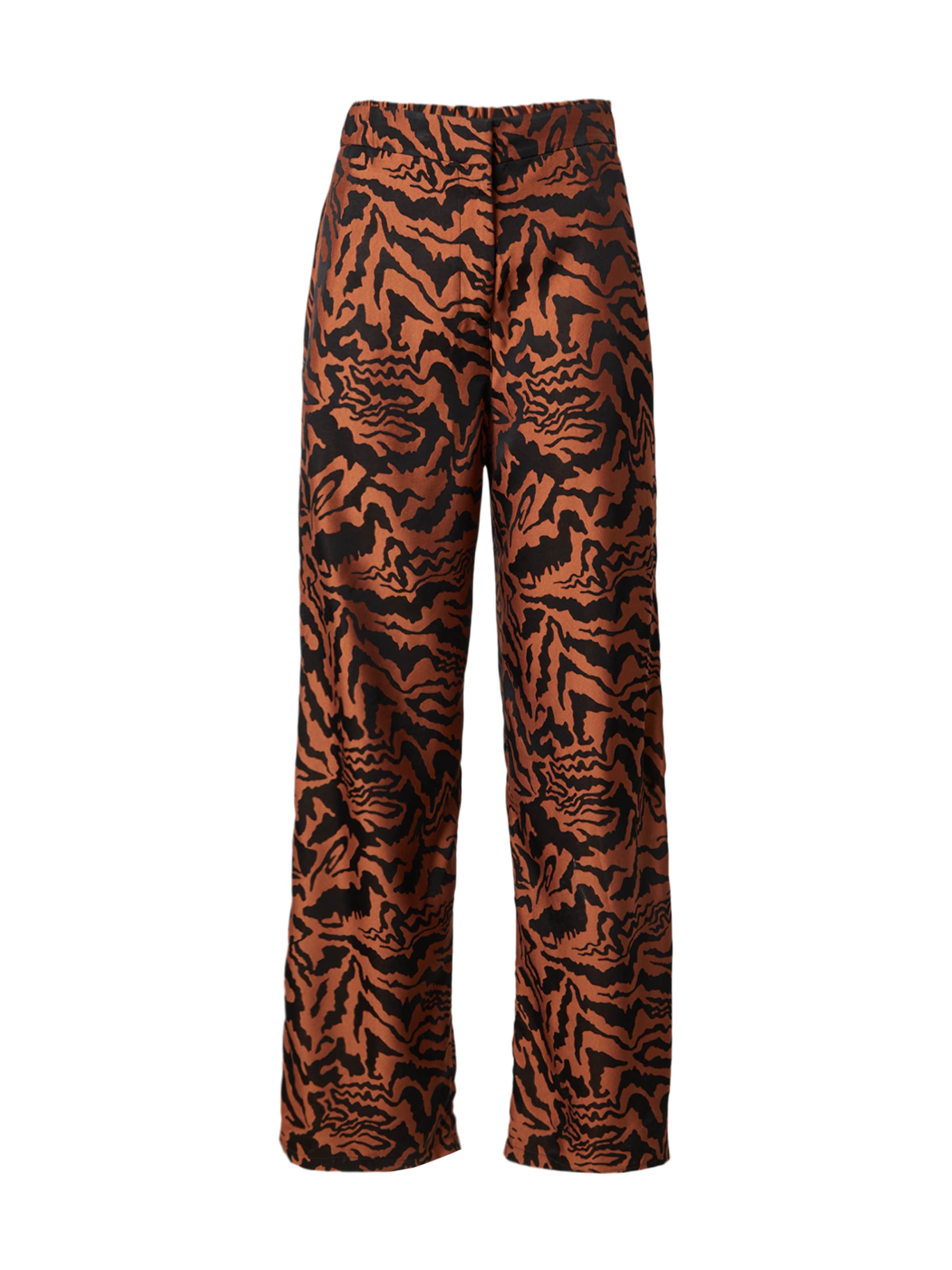 Guido Maria Kretschmer Women Regular Pants in Brown: front