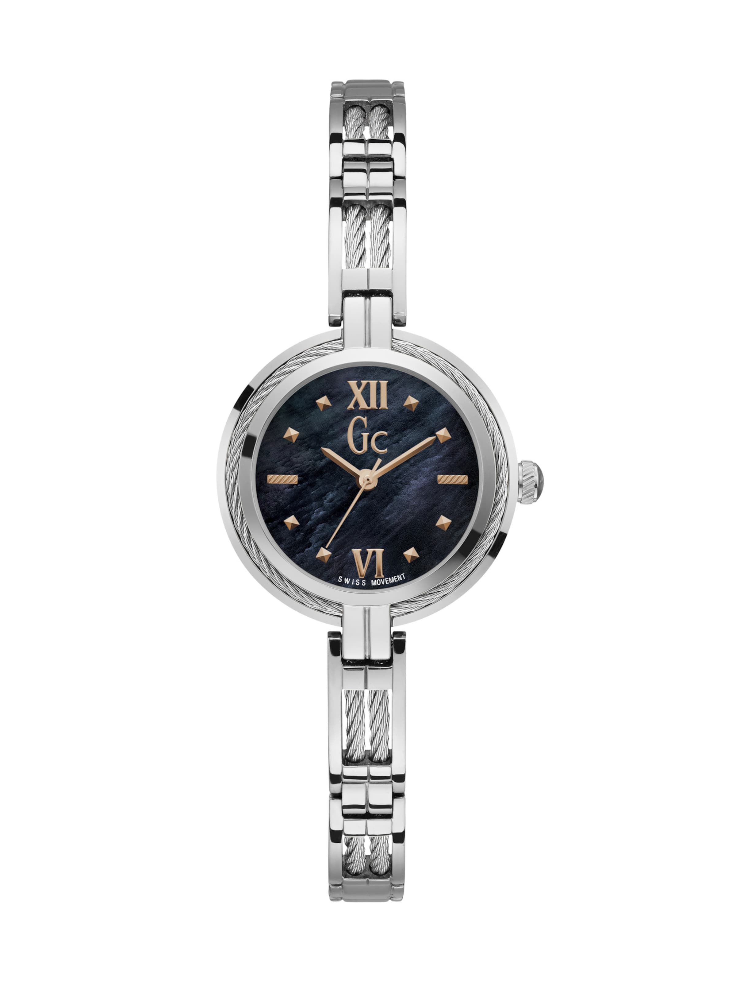 Gc Uhr 'CableBijou' in Silber: Vorderseite