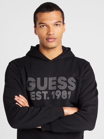 GUESS Sweatshirt 'BEAU' in Black