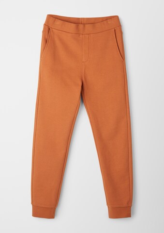 s.Oliver Tapered Pants in Orange