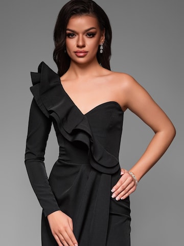 Ombre Abendkleid‌‌‌‌ in Schwarz