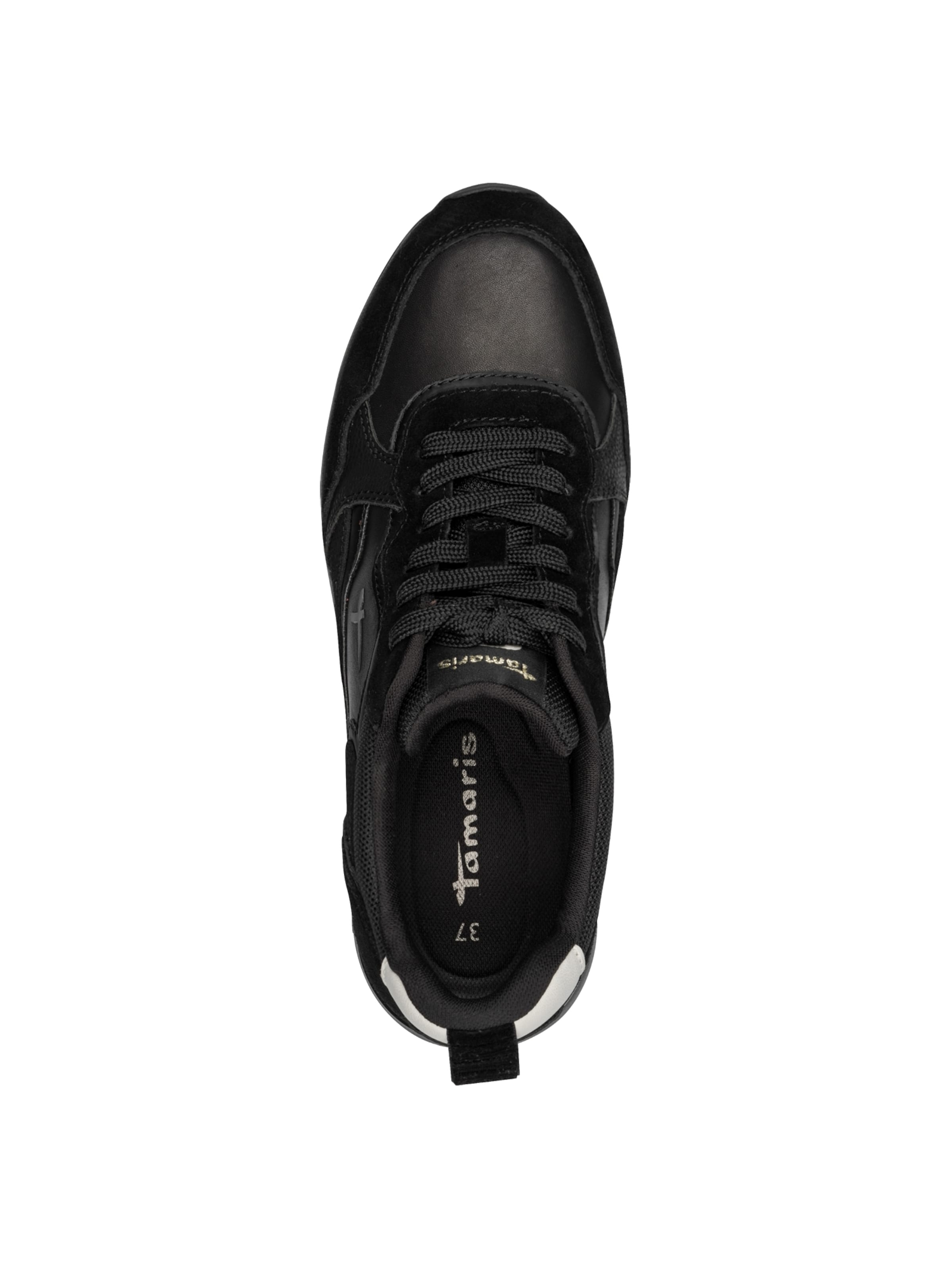 Tamaris Sneakersy niskie w kolorze czarny