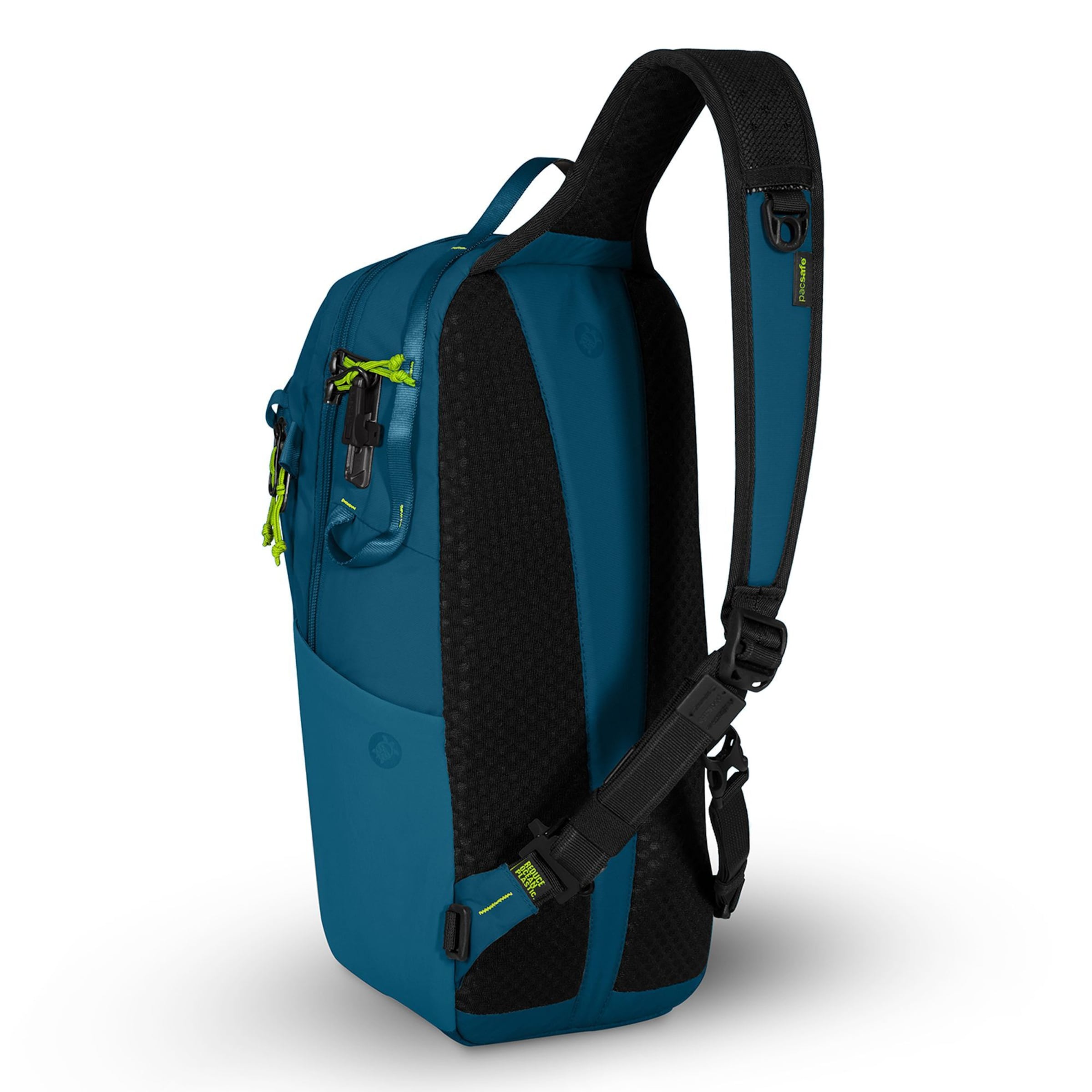 Borsa a tracolla di Pacsafe in blu