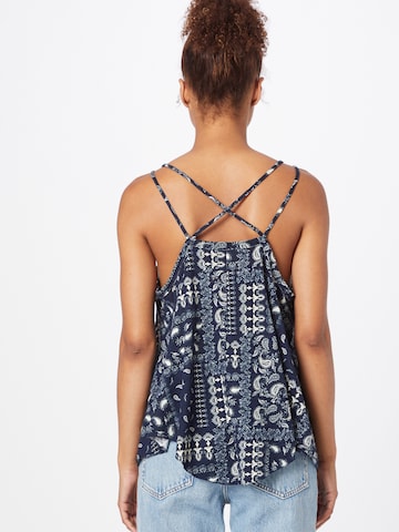 Free People Top 'HEY GIRL' in Blauw