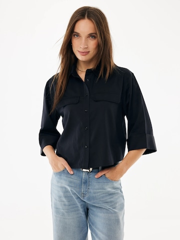 MEXX Μπλούζα σε μαύρο: μπροστά