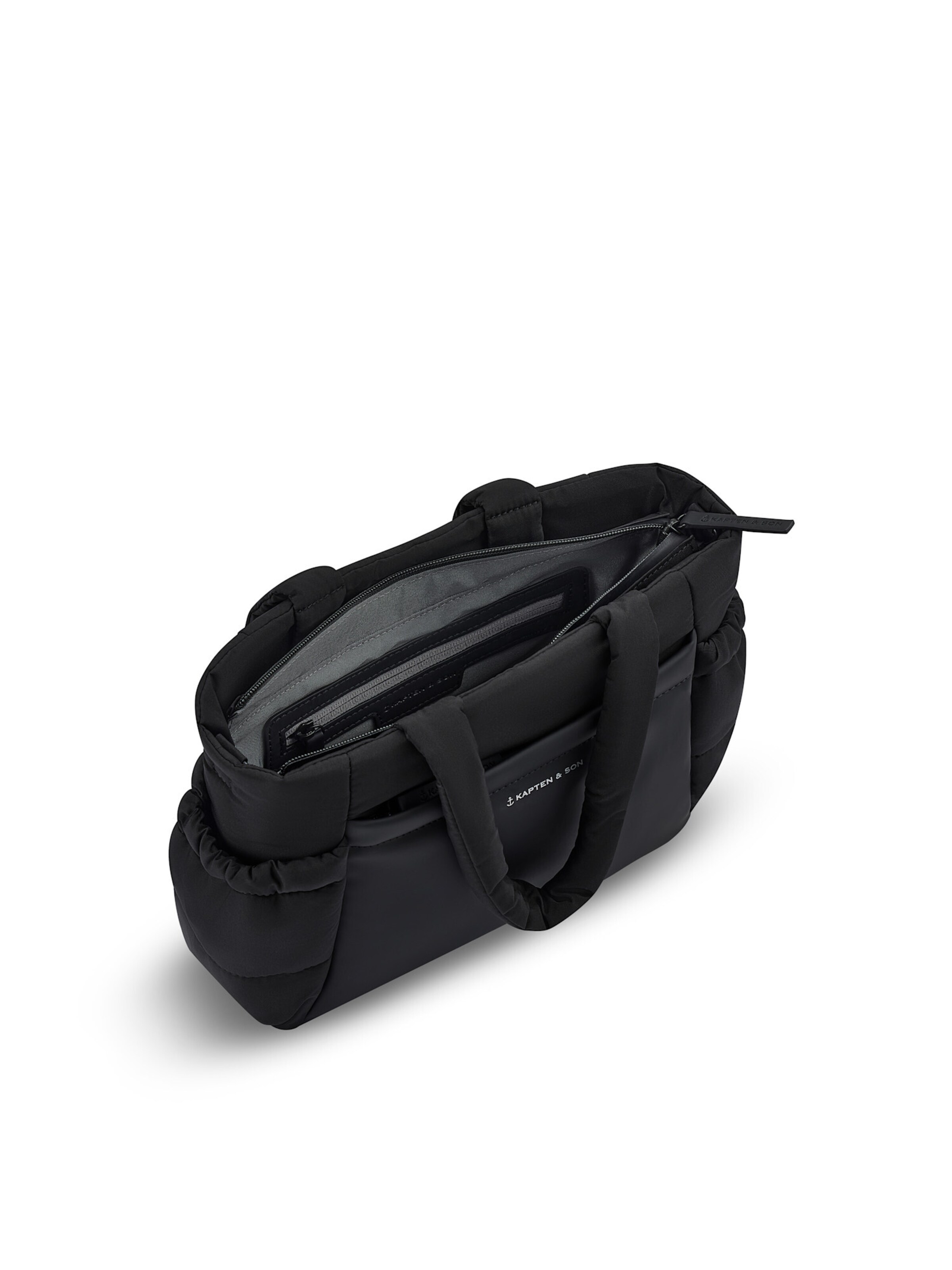 Kapten & Son Handtasche 'Hellvi Cloud Small' in Schwarz