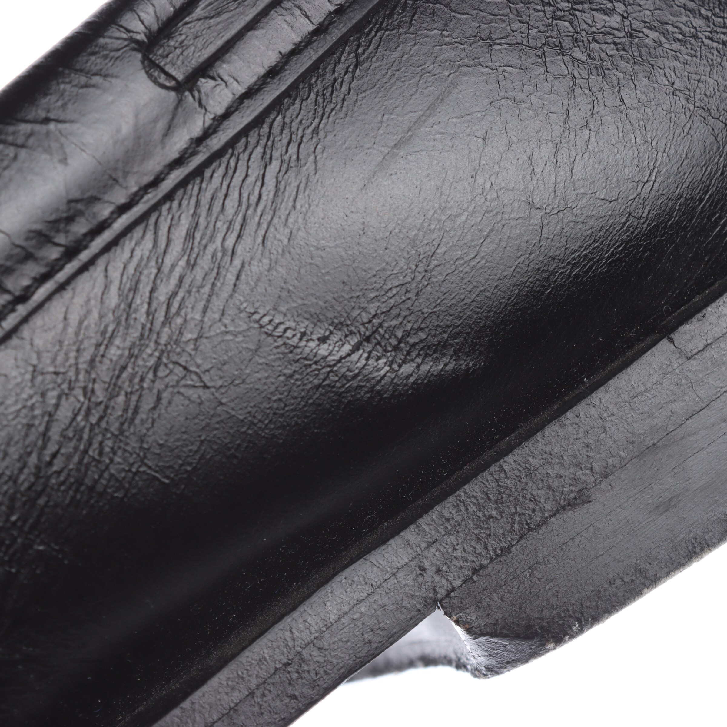 Saint Laurent Flats & Loafers in 40 in Black