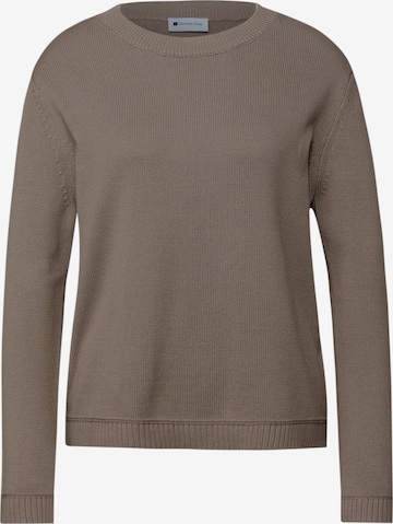 STREET ONE Sweater in Brown: front