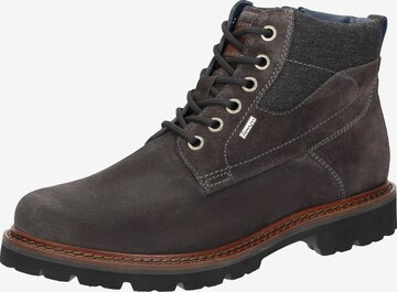 SIOUX Lace-Up Boots in Brown: front