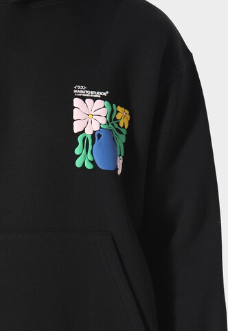 Irasuto Studios Sweatshirt 'Hikari' in Black