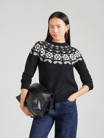 VERO MODA Svetr 'VMSIMONE' – černá: přední strana