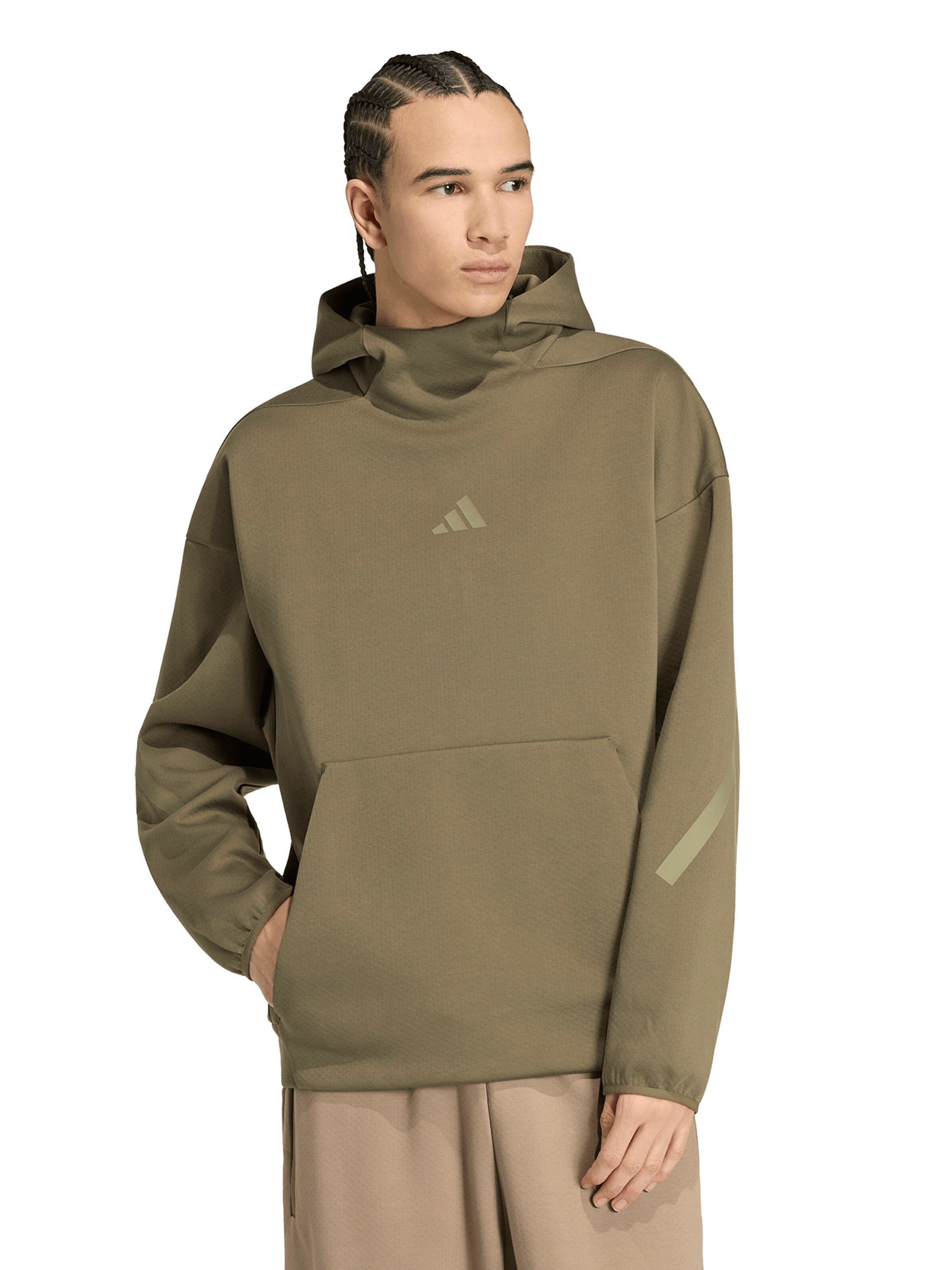 ADIDAS SPORTSWEAR Спортивный свитшот 'Z.N.E.' в Зеленый: спереди