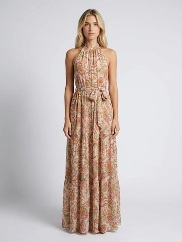 Miss June Kjole 'Robe Longue Marcella' i pink: forside