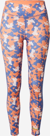 DELICATELOVE Pantalón deportivo 'Nadi' en azul / naranja claro / blanco, Vista del producto
