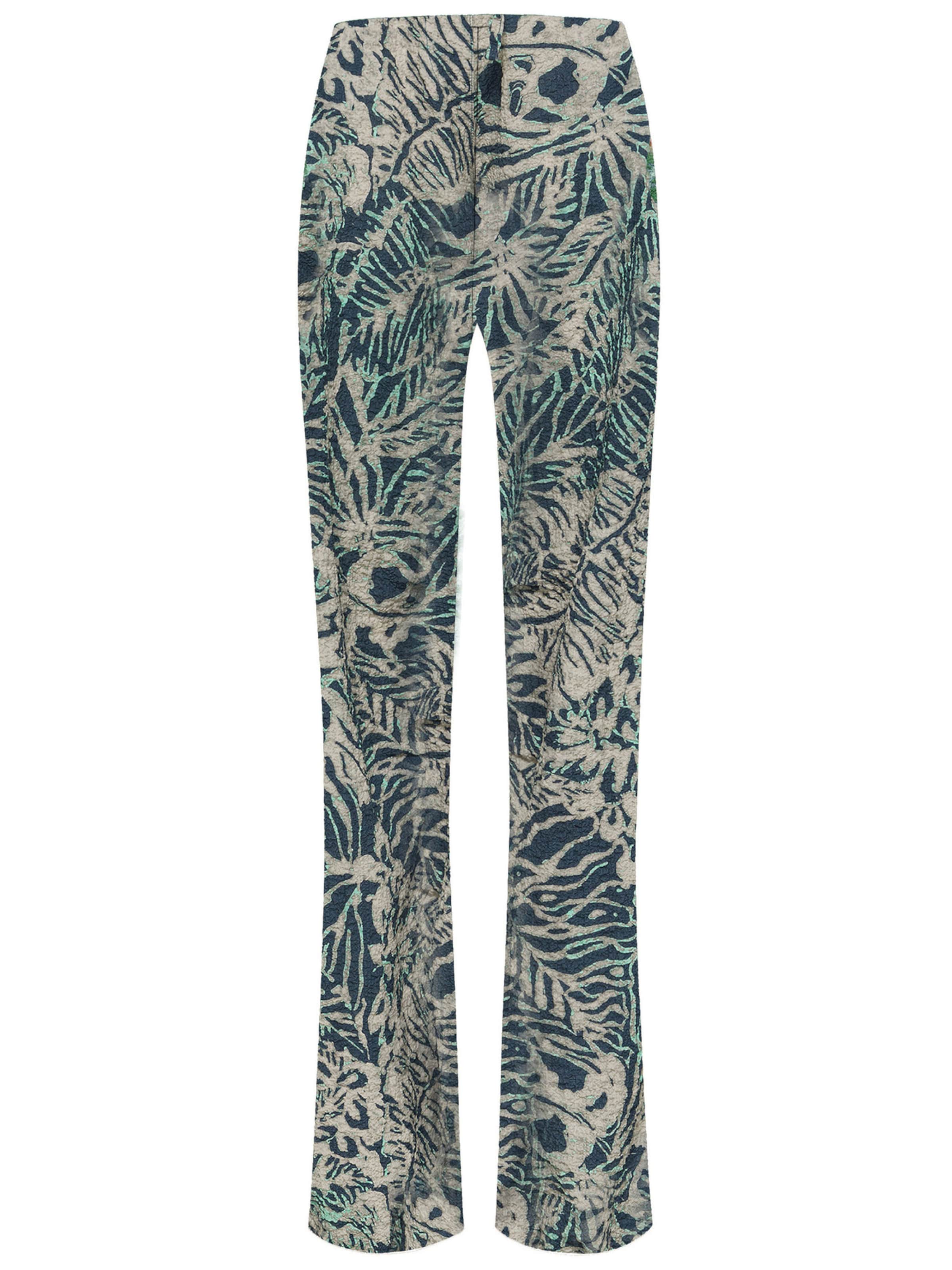 DEHA Bootcut Hose in Grün: Vorderseite