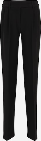 Only Tall Regular Pleat-Front Pants 'LANA-BERRY' in Black: front